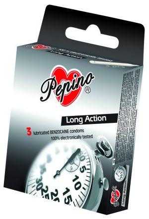 Pepino Long Action – tlumivé kondomy (3 ks)