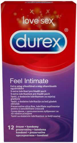 Durex Feel Intimate – tenké kondomy (12 ks)