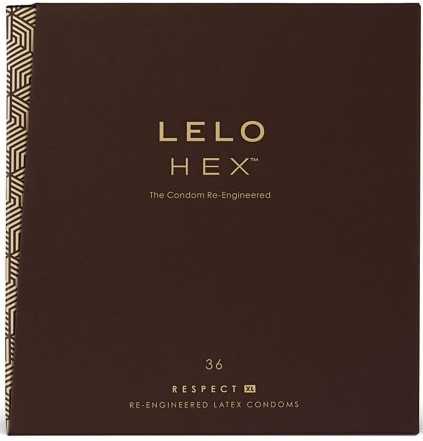 LELO Hex Respect – XL kondomy (36 ks)