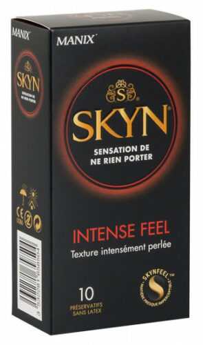 SKYN Intense Feel – bezlatexové kondomy s vroubky (10 ks)