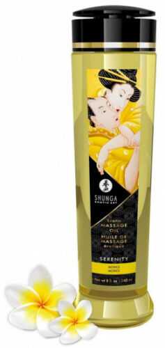 Shunga Serenity masážní olej Monoi (240 ml)