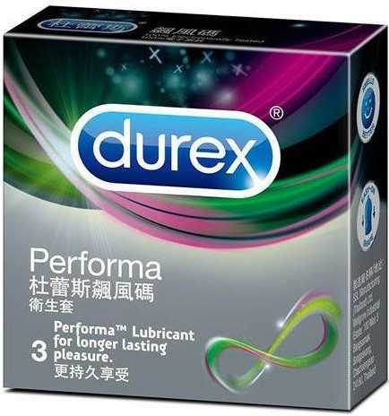 Durex Performa – znecitlivující kondomy (3 ks)