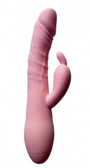 Handsfree pulzátor s výběžkem na klitoris Pulzie Bunny