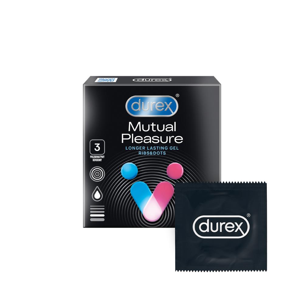 DUREX Mutual Pleasure kondomy 3 ks Durex