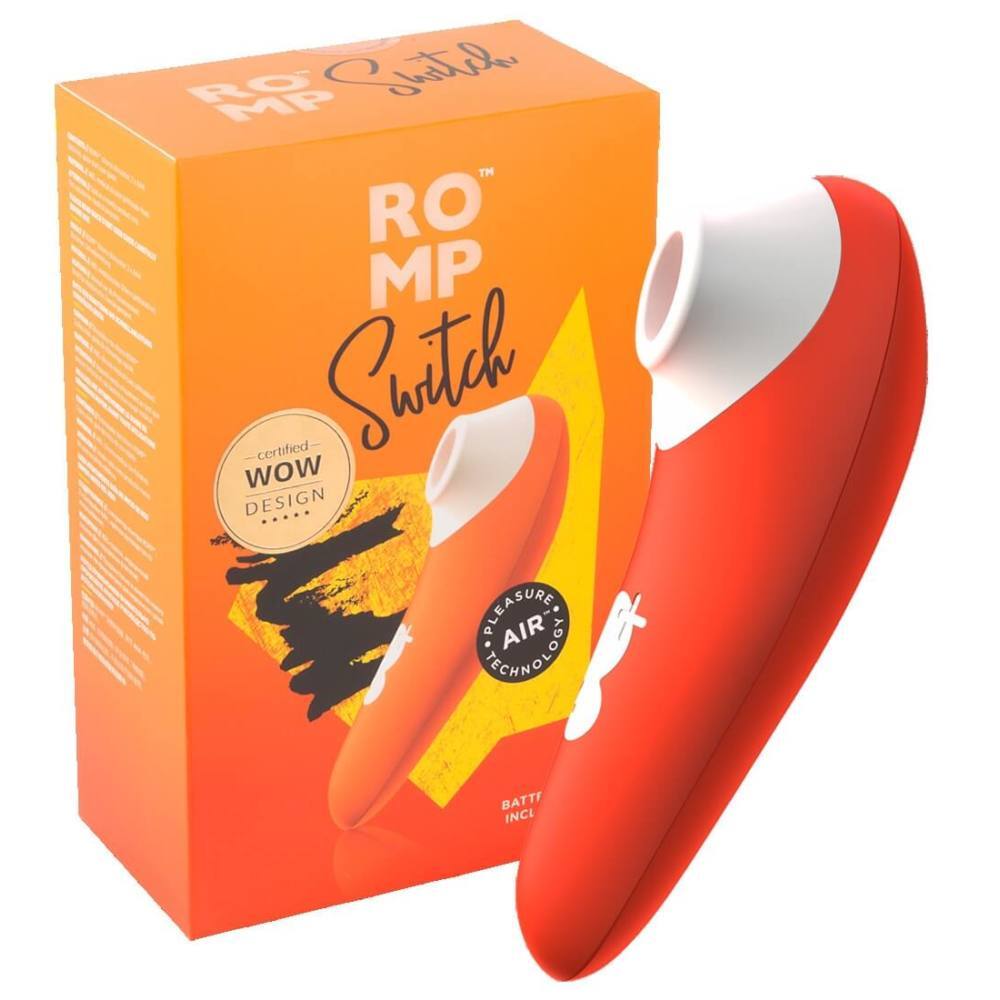 ROMP Switch podtlakový stimulátor na klitoris - oranžový We-Vibe