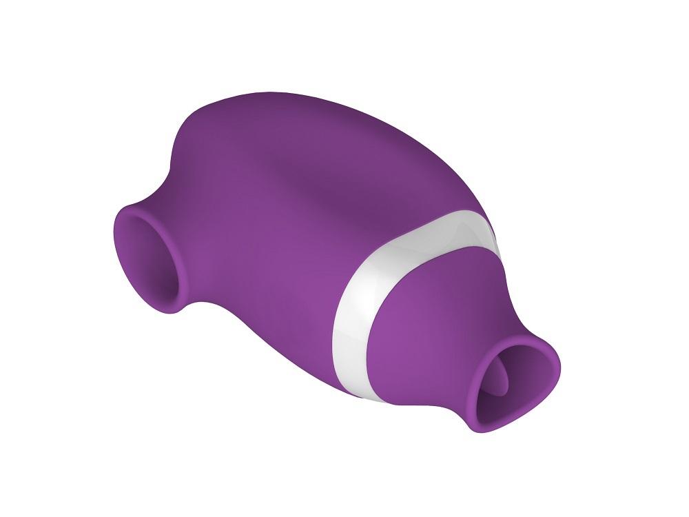 BASIC X podtlakový stimulátor klitorisu 2v1 fialový BASIC X