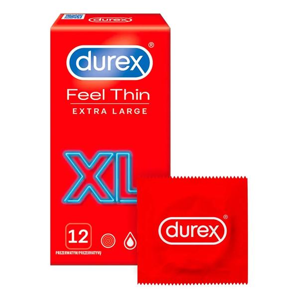 Durex Feel Thin XL kondomy 12 ks Durex