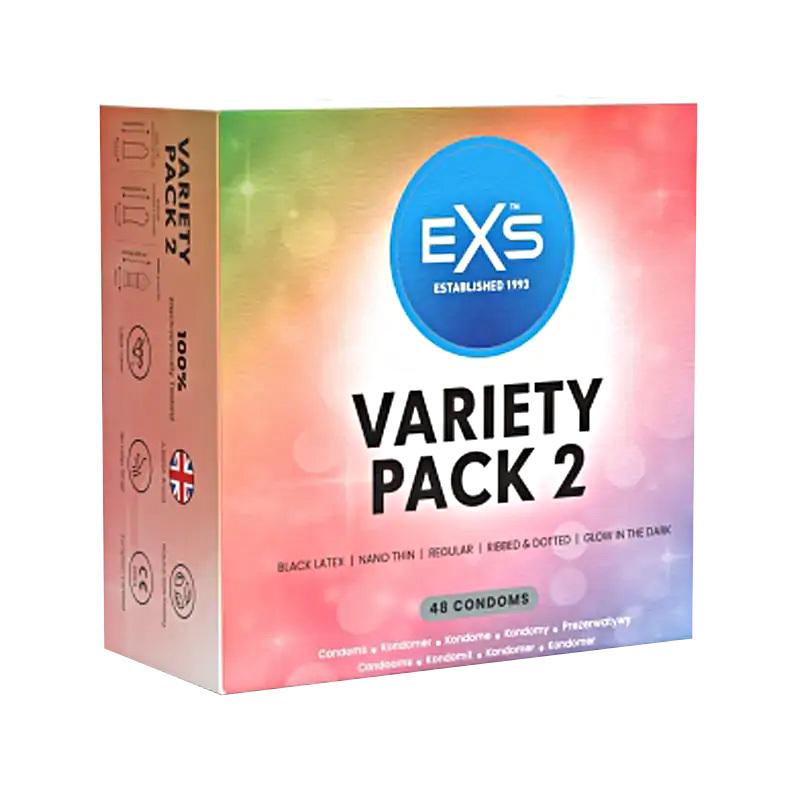 EXS Variety pack 2 Kondomy 48 ks EXS