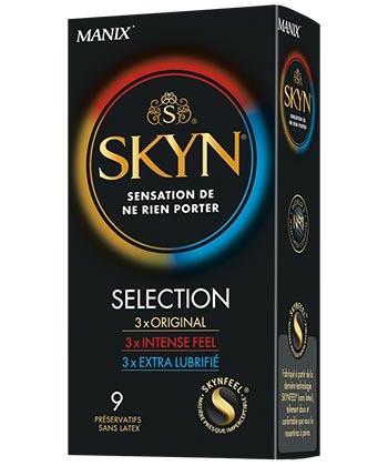 SKYN kondomy Selection 9 ks Manix