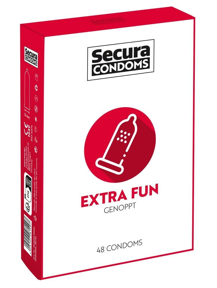 Secura kondomy Extra Fun 48 ks Secura
