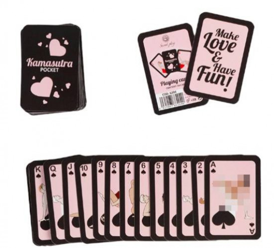 Kapesní herní karty Kamasutra Pocket Cards