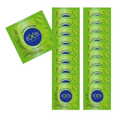 EXS Glow kondomy 20 ks EXS