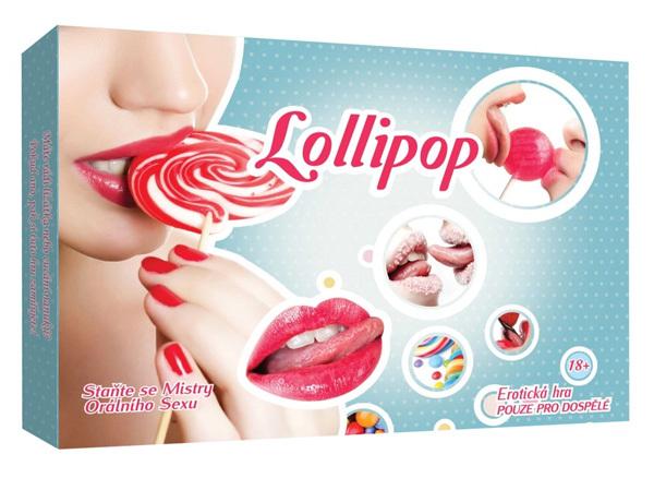 Lollipop orální pohlazení Erotická stolní společenská hra Grajmy Razem