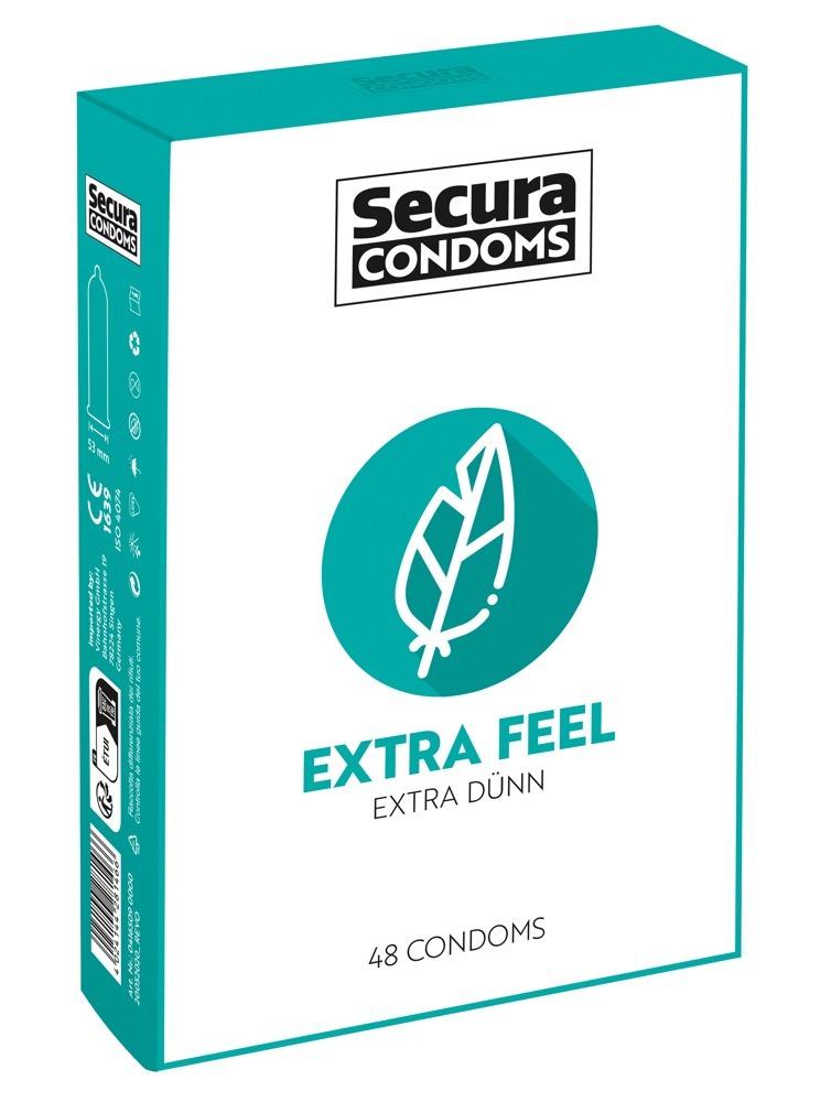 Secura kondomy Extra Feel 48 ks Secura