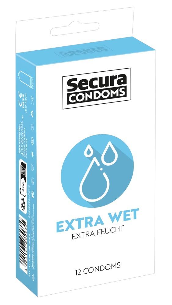 Secura kondomy Extra Wet 12 ks Secura
