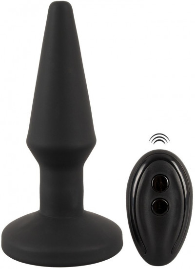 RC Inflatable vibrační nafukovací anální kolík s dálkovým ovladačem (14