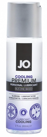System JO Silikonový lubrikační gel Premium Cooling (60 ml)
