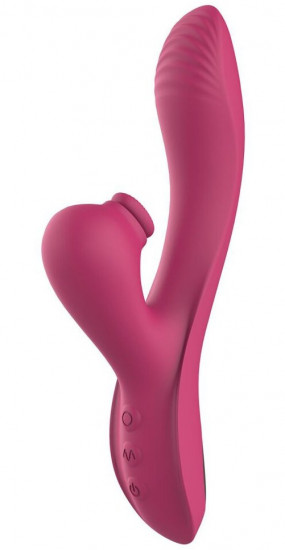 Vibrátor s výběžkem na klitoris Essentials Dual G-Spot Vibe (22