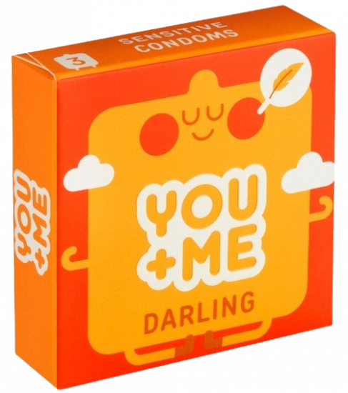 You Me DARLING - ultra tenké kondomy (3 ks)
