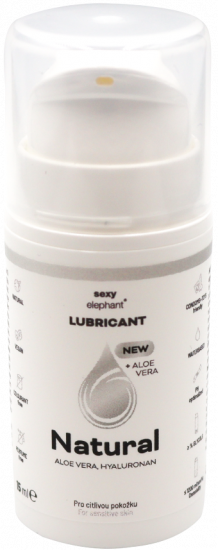 Cestovní balení Natural lubrikační gel Sexy Elephant (15 ml)