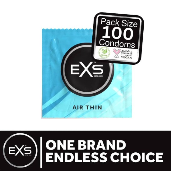 EXS Air Thin - tenké kondomy (100 ks)