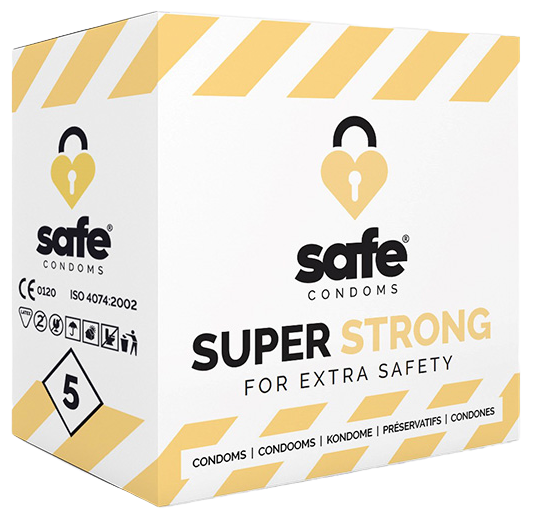 SAFE - Condoms Super Strong 5 pcs