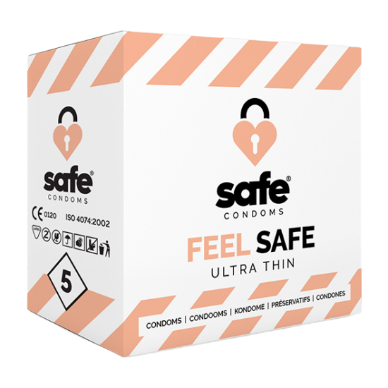 SAFE - Condoms Ultra Thin 5 pcs