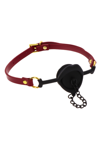 Taboom Bondage in Luxury Kinky Gag with Plug