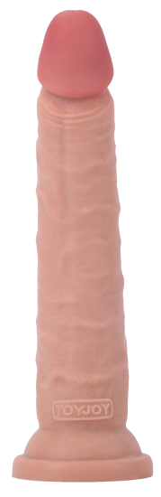 ToyJoy Get Real Deluxe Dual Density 17.5 cm Dong