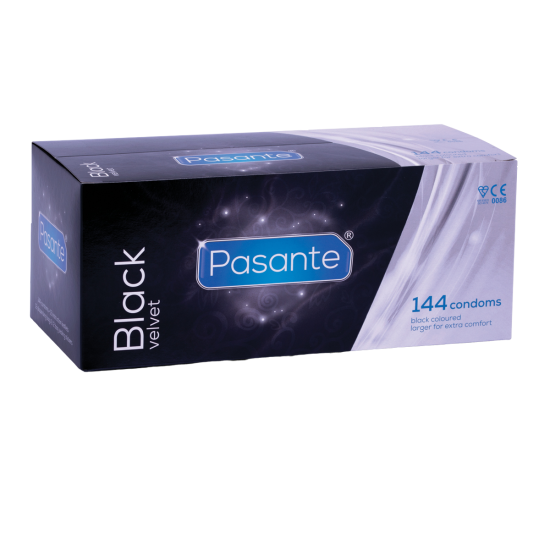 Pasante Black Velvet condoms 144pcs