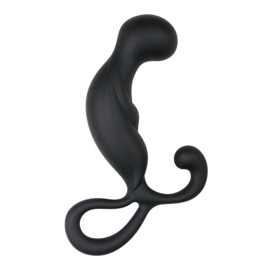 EASYTOYS PRO MUŽE Zakřivený masér prostaty - Černý