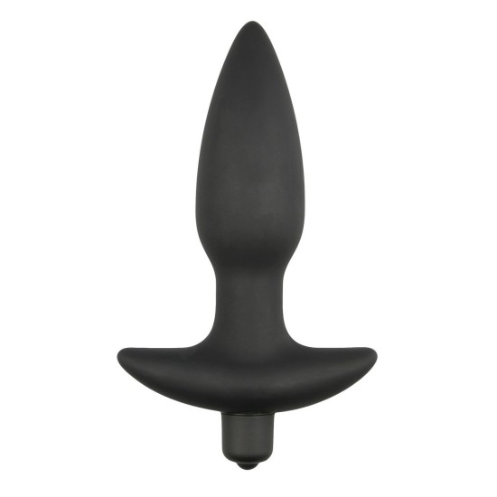 EASYTOYS ANÁLNÍ KOLEKCE Černé silikonové šimrátko na perineum