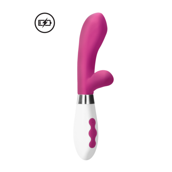 Achilles - Dobíjecí Rabbit Vibrátor - Růžový