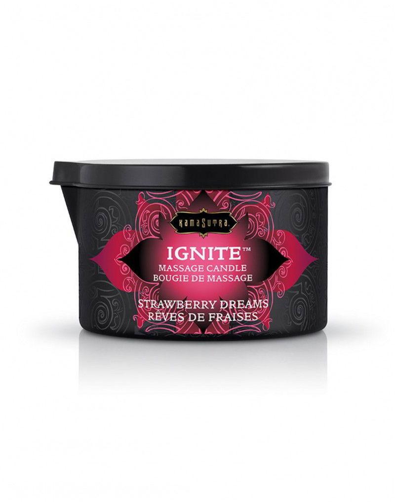 KamaSutra Masážní svíčka Strawberry Dreams 170 g Kamasutra