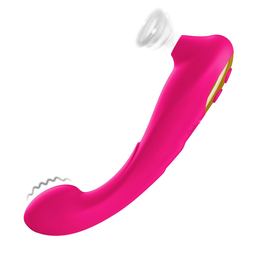 BASIC X Reen oboustranný podtlakový stimulátor klitorisu BASIC X