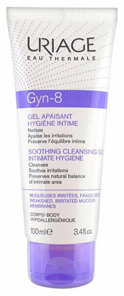 Uriage Zklidňující mycí gel na intimní hygienu Gyn 8 - 100 ml