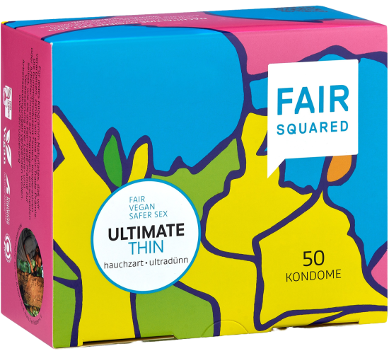 Fair Squared Maxi-Pack: Ultimate Thin 50 pcs