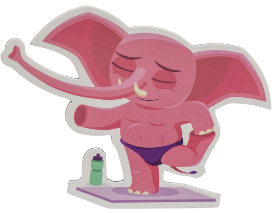 Merch – sběratelský magnet Yoga