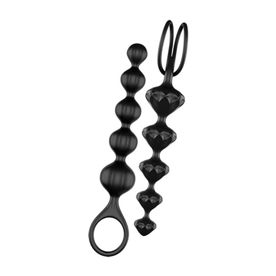 Love Beads - Anální kuličky - černé