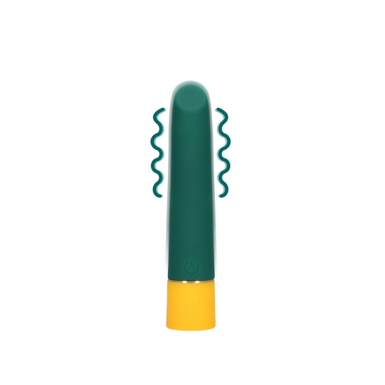 Hladký mini vibrátor s USB nabíjením - Starověké moře