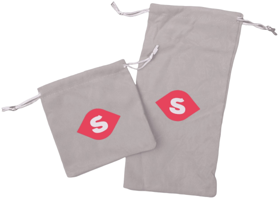 Sada látkových Toybagů na erotické pomůcky (2 ks)