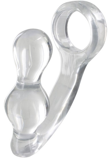 Power Plug & Penisring Transparent