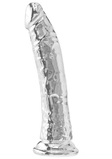 Průhledný Dong TPE 24 cm
