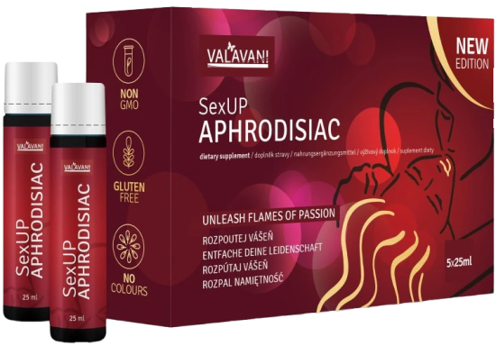 SexUP Aphrodisiac 5x25ml aphrodisiac for men and women