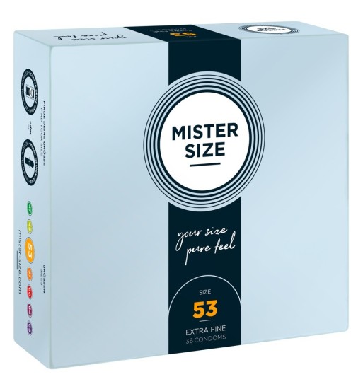 Mister Size 53 mm balení po 36 kusech