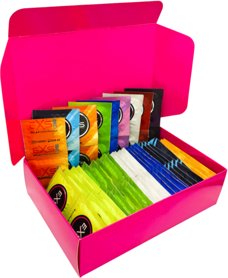 Sada EXS kondomů – EXSperience pack (72 ks)