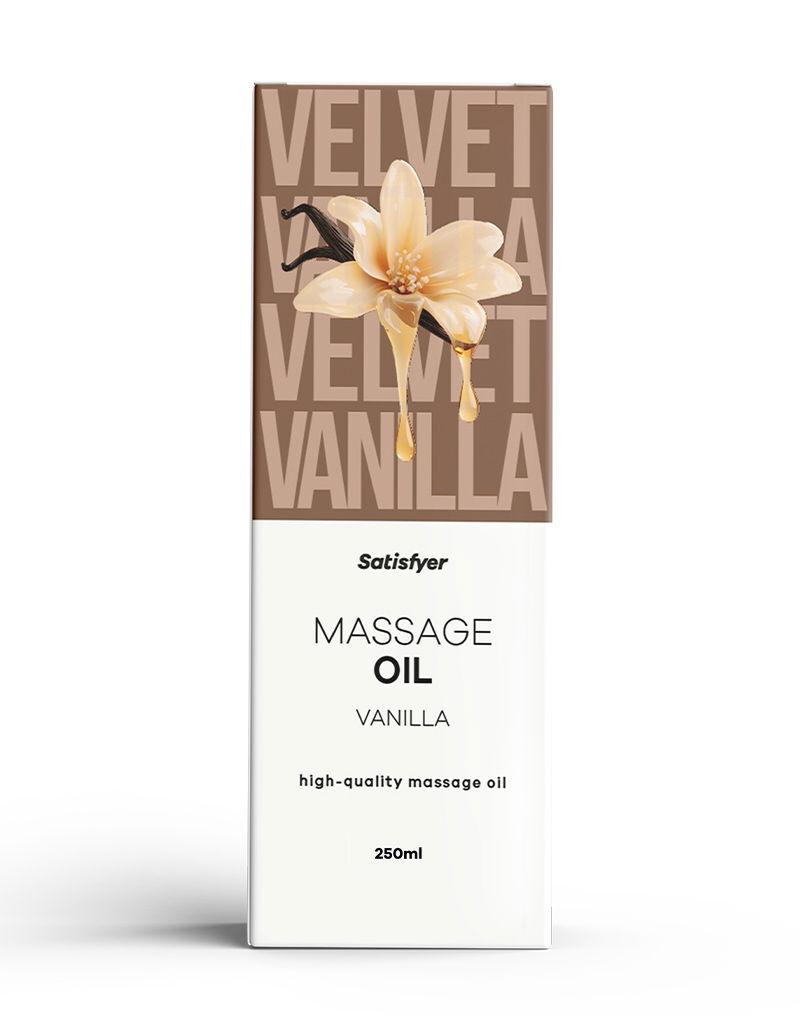 Satisfyer masážní olej Vanilla 250 ml Satisfyer