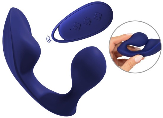 Sweet Smile RC Vibrační anální plug s kalhotkovým vibrátorem