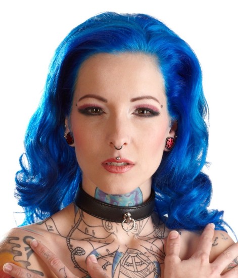 Bondážní obojek černý