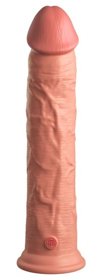 KCE 11 Dildo z dvouvrstvého silikonu Světlý
